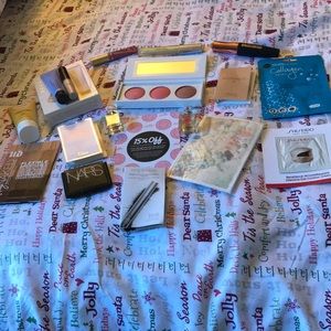 10 piece of mixed make up mix full size and travel